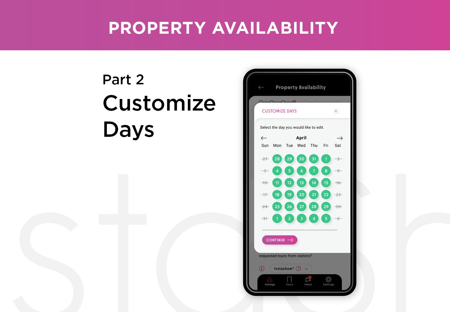 Property Availability: How to Set Custom Days (Part 2)
