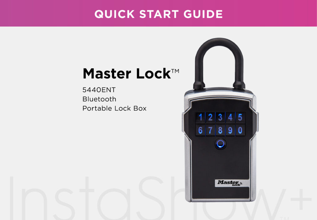 How to Connect Your MasterLock Lockbox and InstaShow+: A Step-by-Step Guide