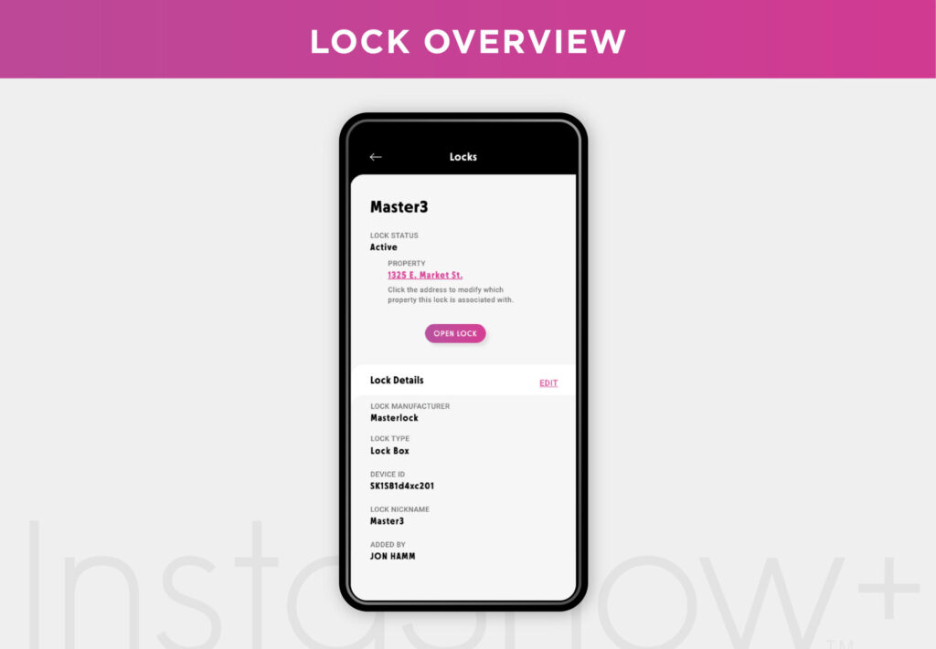 How to Delete a Lock or Request a Manual Code in the InstaShow+ App