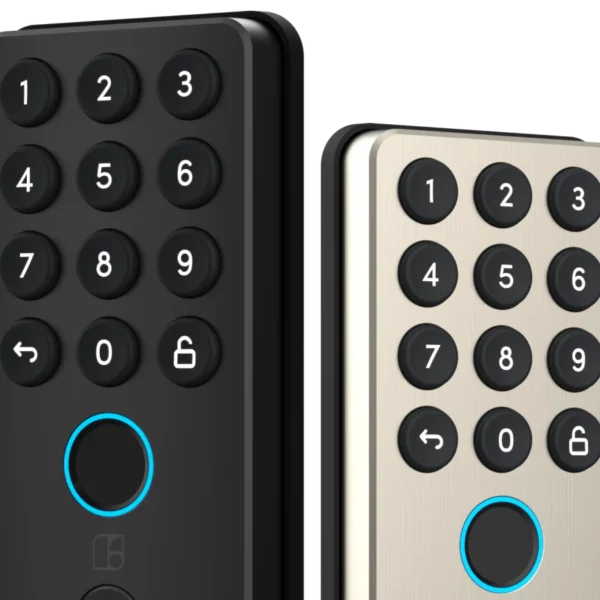 Igloohome deadbolt go black satin